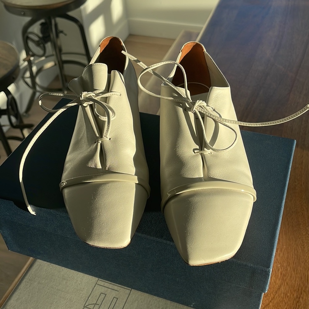 Chic leather shoes by Malone Souliers size 41 - Picture 4 of 9